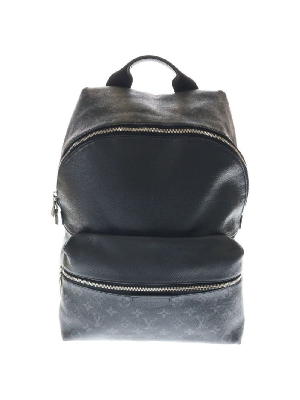 Louis Vuitton Discovery Backpack Monogram Eclipse Taigarama Leather Black
